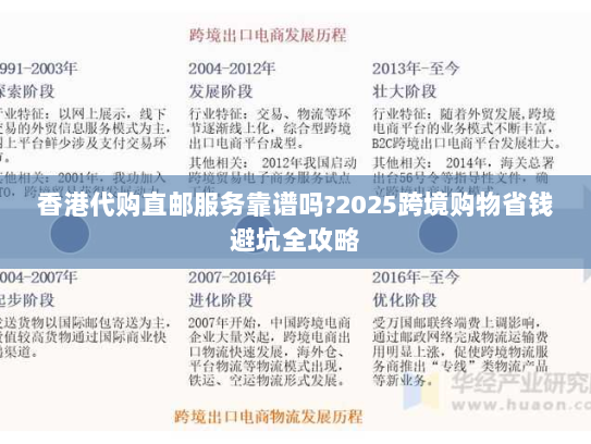 香港代购直邮服务靠谱吗?2025跨境购物省钱避坑全攻略