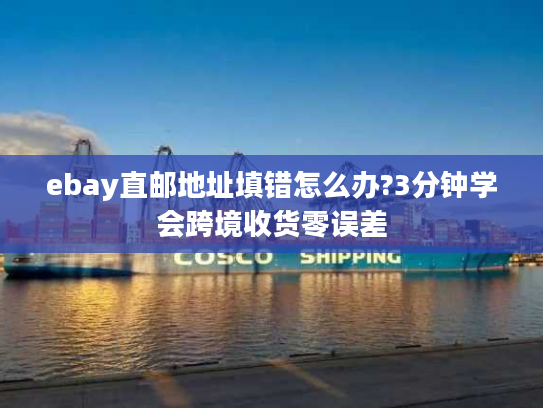 ebay直邮地址填错怎么办?3分钟学会跨境收货零误差