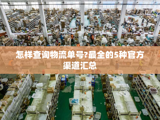 怎样查询物流单号?最全的5种官方渠道汇总 怎样查询物流单号?最全的5种官方渠道汇总