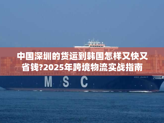中国深圳的货运到韩国怎样又快又省钱?2025年跨境物流实战指南