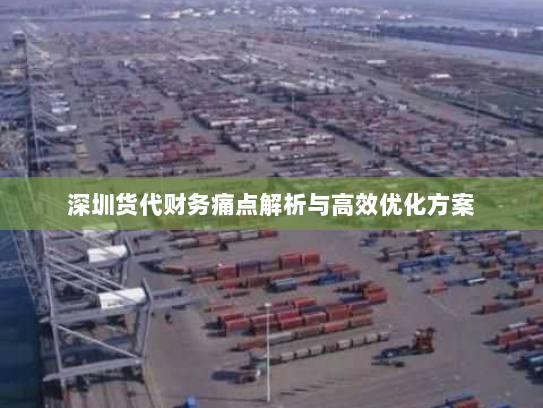 深圳货代财务痛点解析与高效优化方案