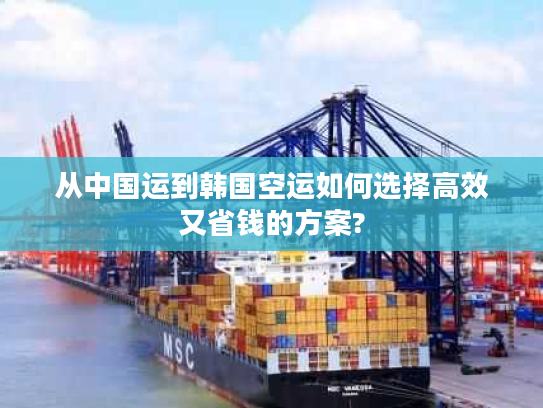 从中国运到韩国空运如何选择高效又省钱的方案?