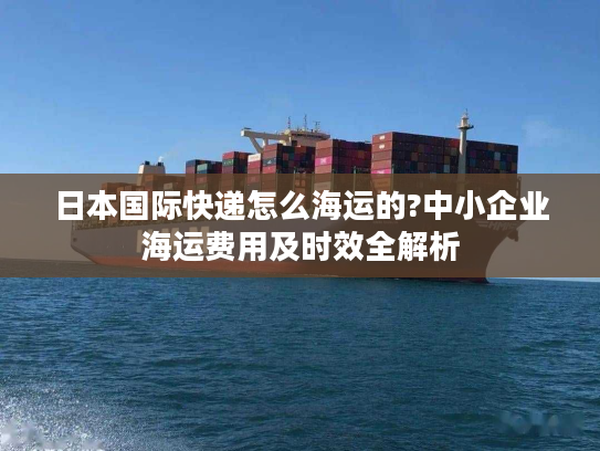日本国际快递怎么海运的?中小企业海运费用及时效全解析