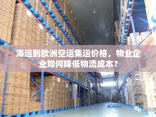 海运到欧洲空运集运价格，物业企业如何降低物流成本？