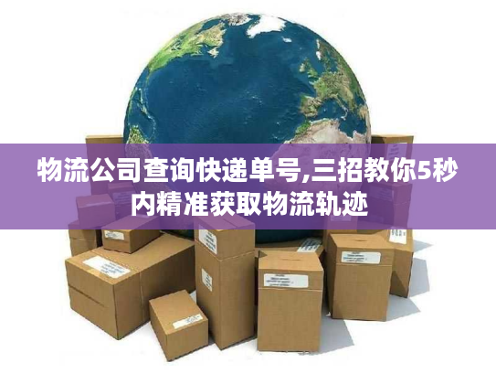 物流公司查询快递单号,三招教你5秒内精准获取物流轨迹