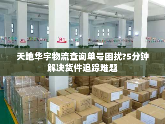 天地华宇物流查询单号困扰?5分钟解决货件追踪难题