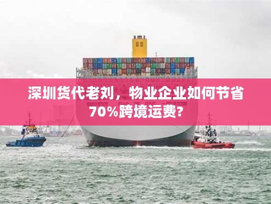 深圳货代老刘，物业企业如何节省70%跨境运费?