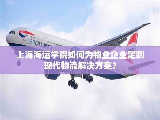 上海海运学院如何为物业企业定制现代物流解决方案？