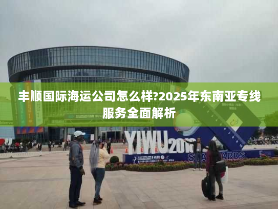 丰顺国际海运公司怎么样?2025年东南亚专线服务全面解析 丰顺国际海运公司怎么样?2025年东南亚专线服务全面解析