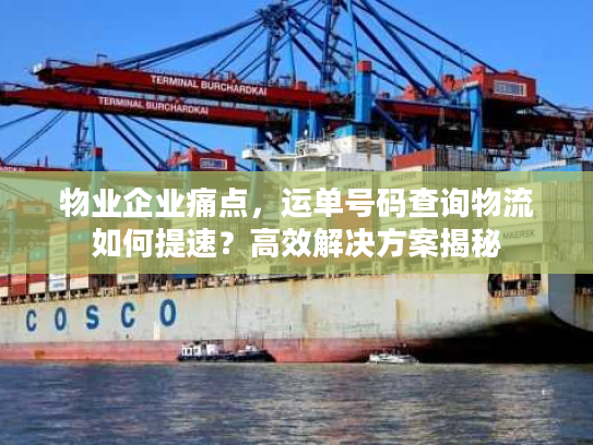 物业企业痛点，运单号码查询物流如何提速？高效解决方案揭秘