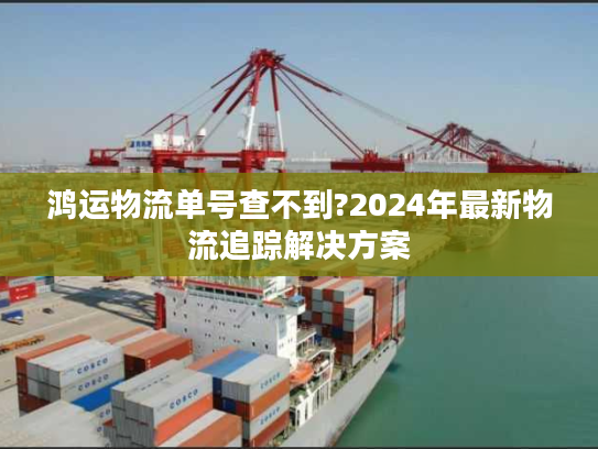 鸿运物流单号查不到?2024年最新物流追踪解决方案