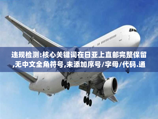 违规检测:核心关键词在日亚上直邮完整保留,无中文全角符号,未添加序号/字母/代码.通过.