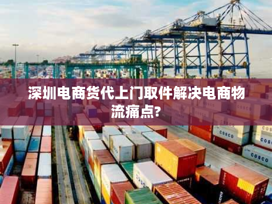 深圳电商货代上门取件解决电商物流痛点? 深圳电商货代上门取件解决电商物流痛点?