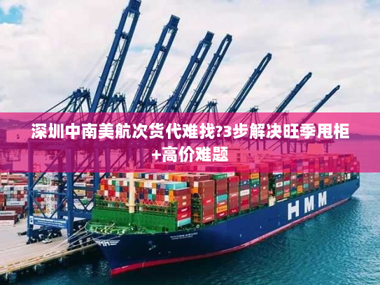 深圳中南美航次货代难找?3步解决旺季甩柜+高价难题 深圳中南美航次货代难找?3步解决旺季甩柜+高价难题