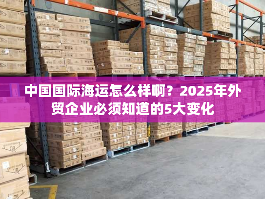 中国国际海运怎么样啊？2025年外贸企业必须知道的5大变化