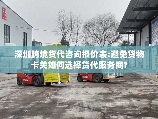 深圳跨境货代咨询报价表:避免货物卡关如何选择货代服务商? 深圳跨境货代咨询报价表:避免货物卡关如何选择货代服务商?