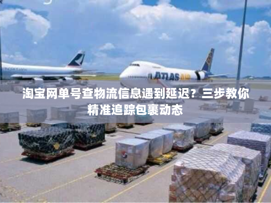 淘宝网单号查物流信息遇到延迟？三步教你精准追踪包裹动态