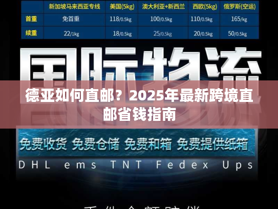 德亚如何直邮？2025年最新跨境直邮省钱指南