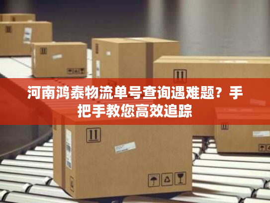 河南鸿泰物流单号查询遇难题？手把手教您高效追踪