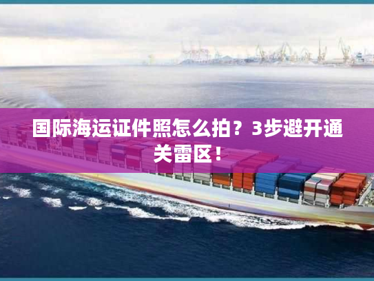 国际海运证件照怎么拍?3步避开通关雷区! 国际海运证件照怎么拍?3步避开通关雷区!