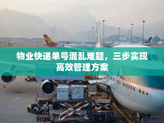 物业快递单号混乱难题，三步实现高效管理方案