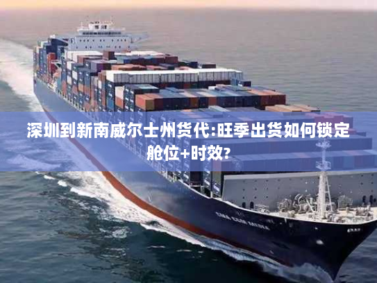 深圳到新南威尔士州货代:旺季出货如何锁定舱位+时效?