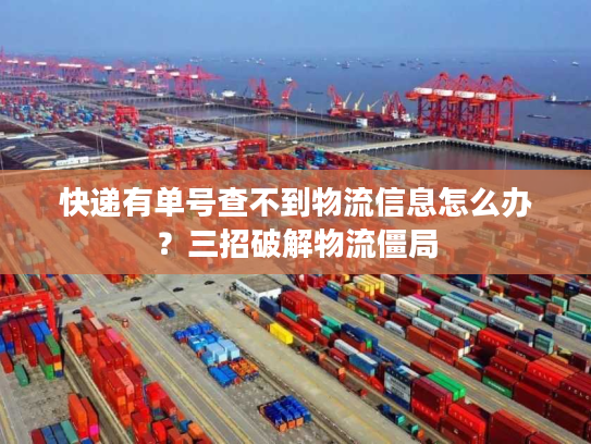 快递有单号查不到物流信息怎么办？三招破解物流僵局