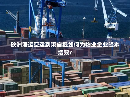 欧洲海运空运到港自提如何为物业企业降本增效?