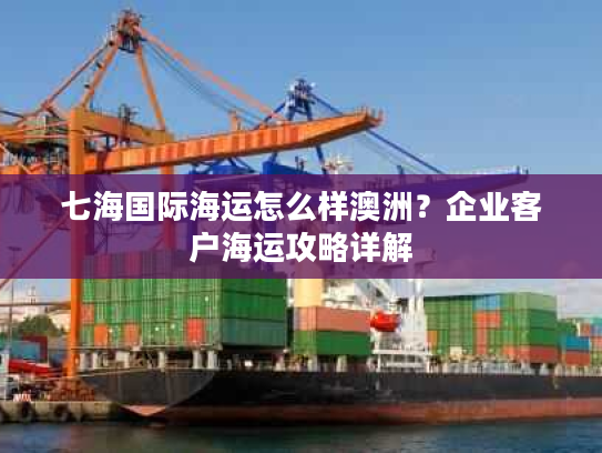 七海国际海运怎么样澳洲？企业客户海运攻略详解