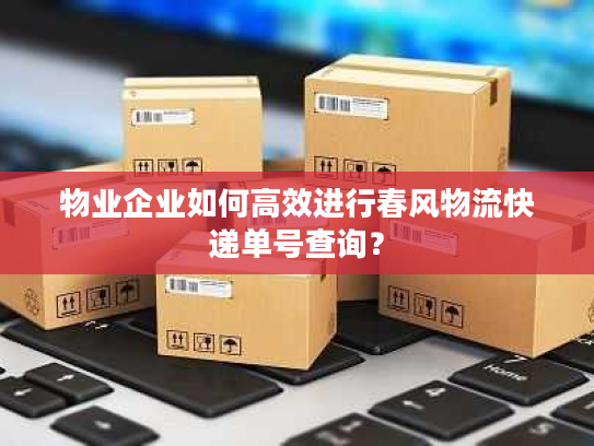 物业企业如何高效进行春风物流快递单号查询？
