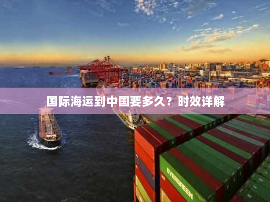 国际海运到中国要多久?时效详解 国际海运到中国要多久?时效详解