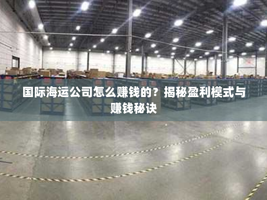 国际海运公司怎么赚钱的？揭秘盈利模式与赚钱秘诀