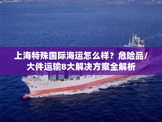 上海特殊国际海运怎么样？危险品/大件运输8大解决方案全解析