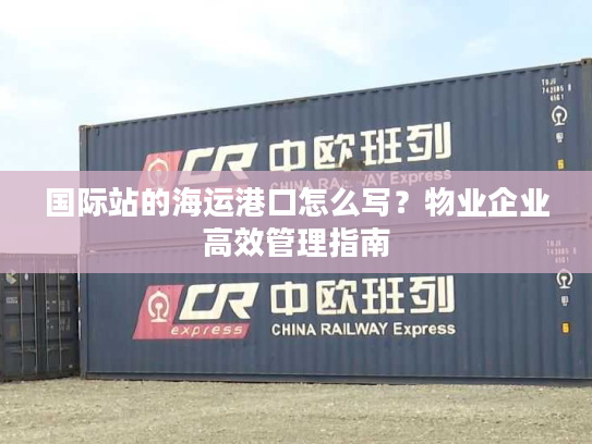 国际站的海运港口怎么写？物业企业高效管理指南