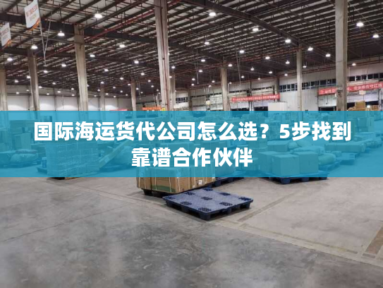 国际海运货代公司怎么选？5步找到靠谱合作伙伴