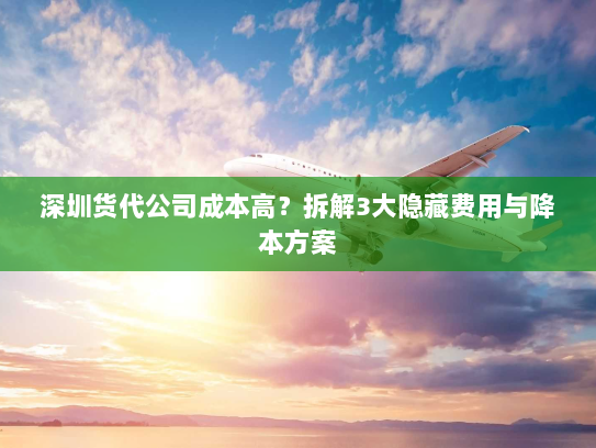 深圳货代公司成本高?拆解3大隐藏费用与降本方案 深圳货代公司成本高?拆解3大隐藏费用与降本方案