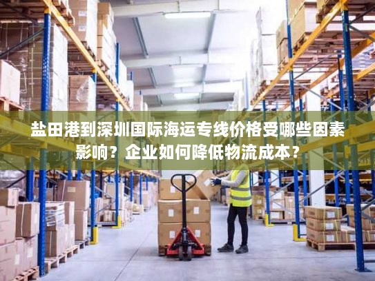 盐田港到深圳国际海运专线价格受哪些因素影响？企业如何降低物流成本？