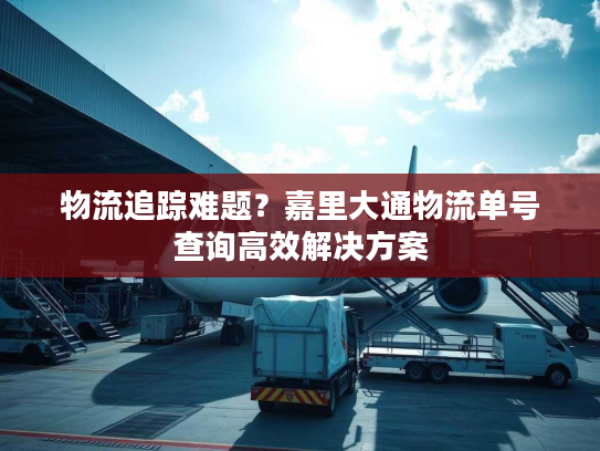 物流追踪难题？嘉里大通物流单号查询高效解决方案
