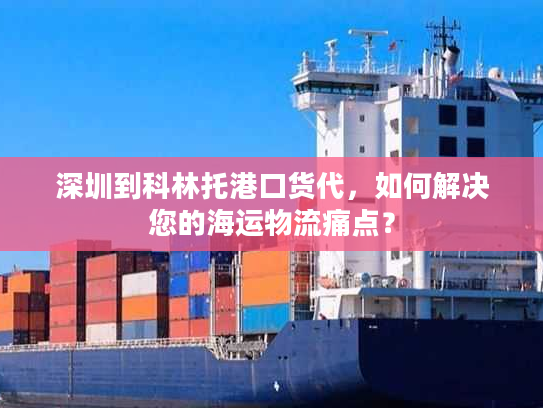 深圳到科林托港口货代，如何解决您的海运物流痛点？