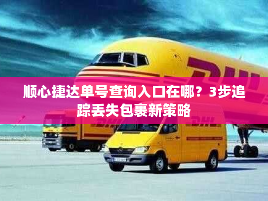 顺心捷达单号查询入口在哪？3步追踪丢失包裹新策略