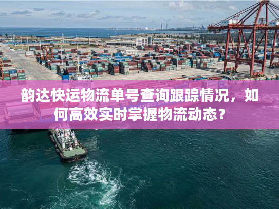 韵达快运物流单号查询跟踪情况，如何高效实时掌握物流动态？