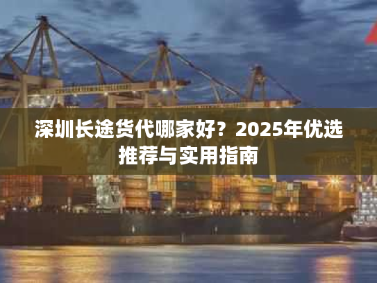 深圳长途货代哪家好？2025年优选推荐与实用指南