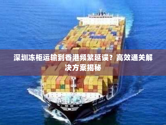 深圳冻柜运输到香港频繁延误？高效通关解决方案揭秘