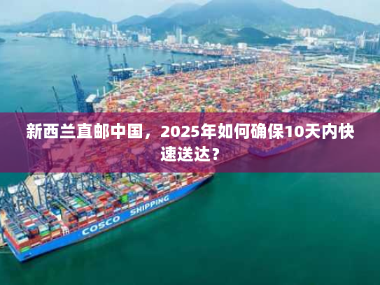 新西兰直邮中国，2025年如何确保10天内快速送达？