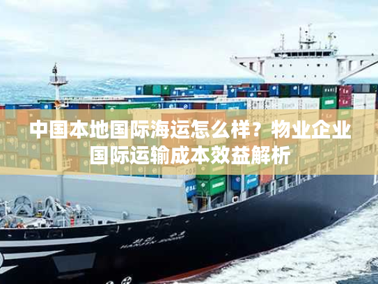 中国本地国际海运怎么样？物业企业国际运输成本效益解析