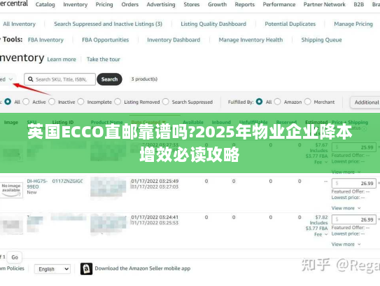 英国ECCO直邮靠谱吗?2025年物业企业降本增效必读攻略 英国ECCO直邮靠谱吗?2025年物业企业降本增效必读攻略