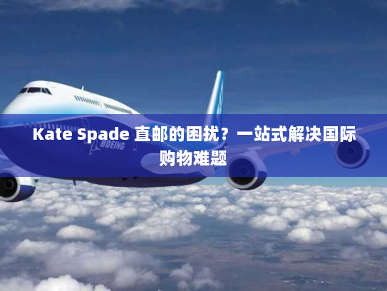 Kate Spade 直邮的困扰？一站式解决国际购物难题