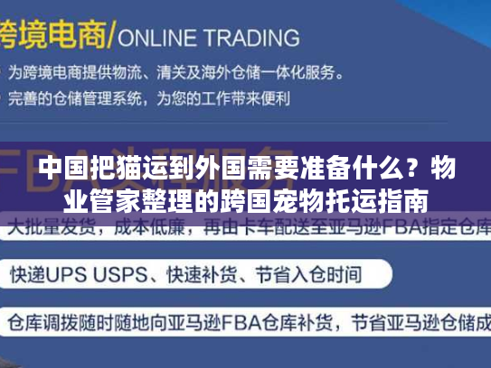 中国把猫运到外国需要准备什么？物业管家整理的跨国宠物托运指南