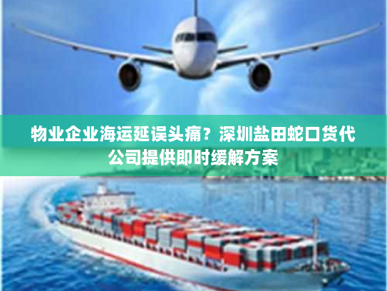 物业企业海运延误头痛？深圳盐田蛇口货代公司提供即时缓解方案