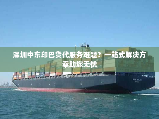 深圳中东印巴货代服务难题？一站式解决方案助您无忧